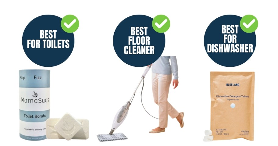 best toilet floor and dish cleaner on white background with cutout stock photos