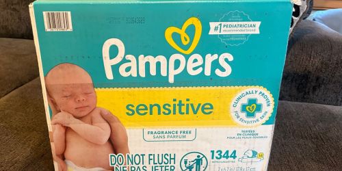 *WOW* Pampers Wipes 1,344 Count JUST $23.69 Shipped for Prime Members (Reg. $45)