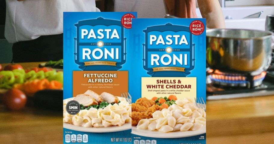 Pasta Roni 12-Packs Just $11.40 Shipped on Amazon (Only 95¢ Per Box)