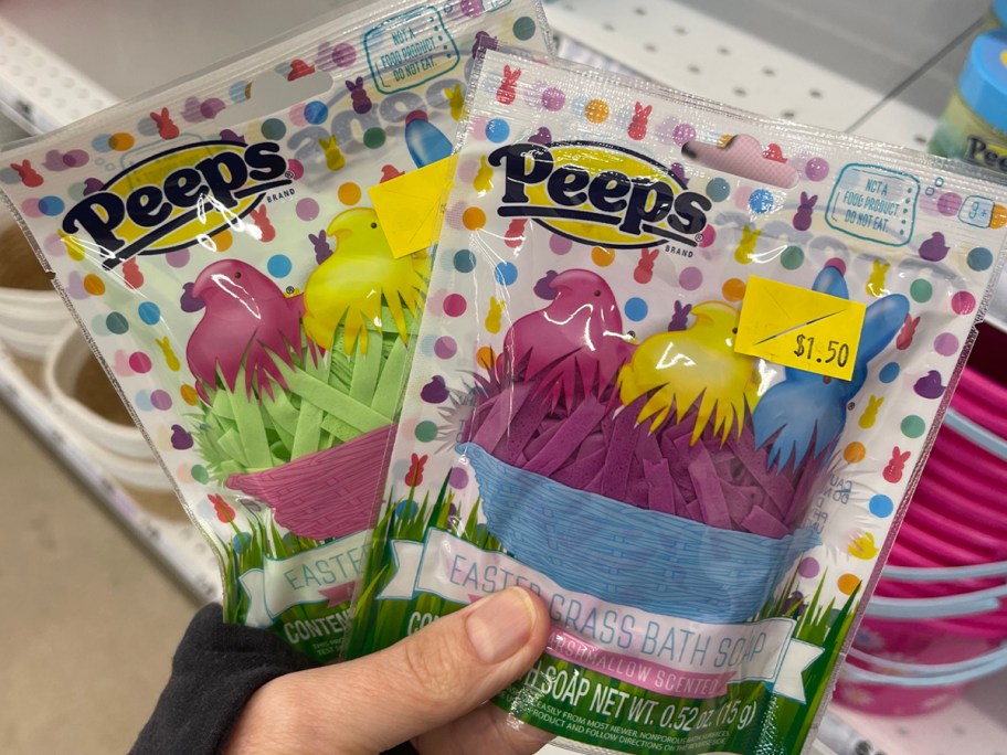 Peeps Easter Grass Soap