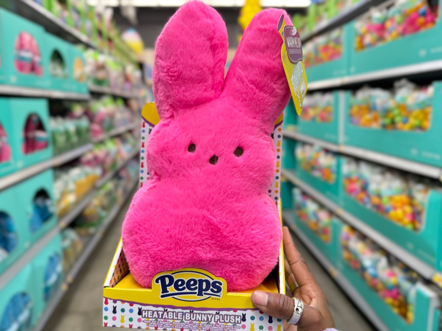 Peeps Heatable Bunny Plush 