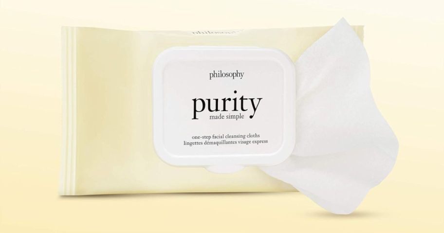 Philosophy Purity Made Simple One-Step Facial Cleansing Cloths