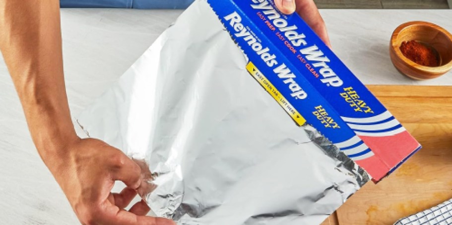 Reynolds Wrap Aluminum Foil 50-Foot Roll ONLY $3.81 Shipped on Amazon (Reg. $7)