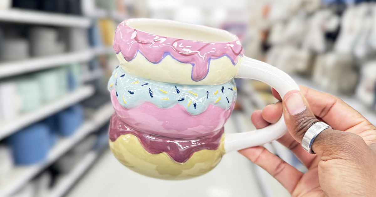 Fun Target Coffee Mugs Now Only $3.50 (Burgers, Donuts, Avocados, & More!)