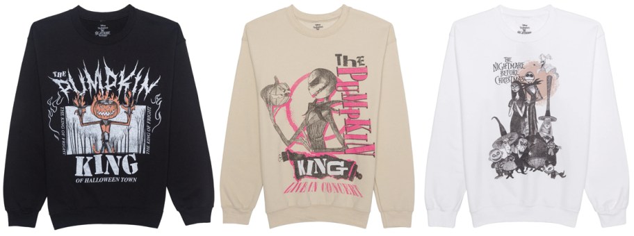 The Nightmare Before Christmas Men's Character Sweatshirt