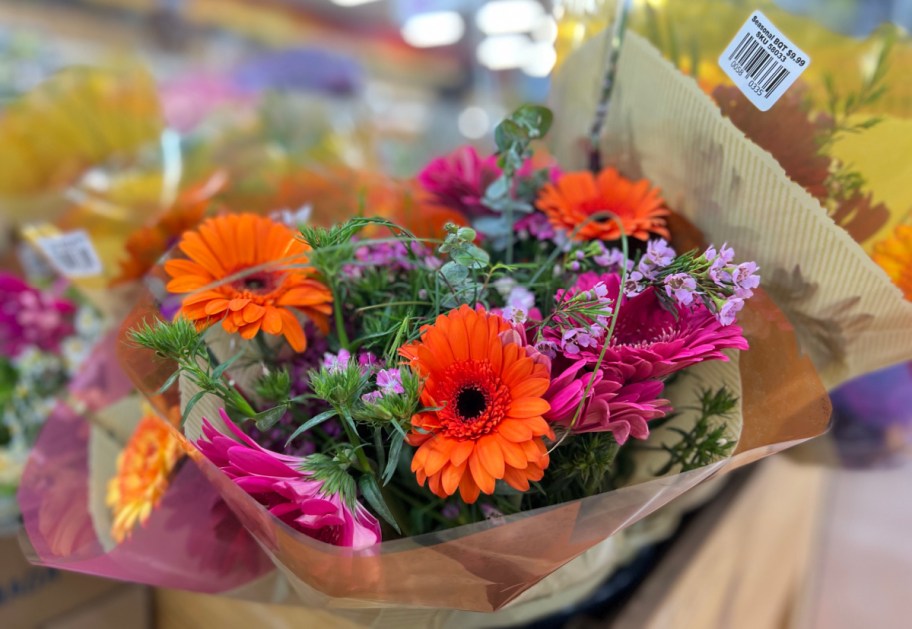 Trader Joe's flowers, one of the places where to buy cheap flowers for Mother's Day