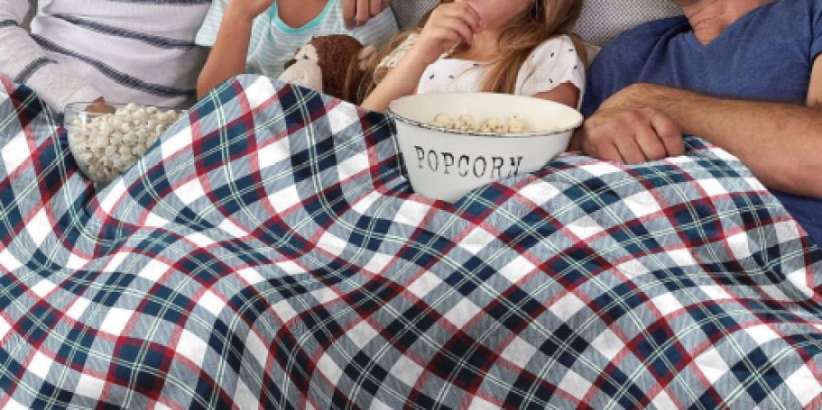 Kohl’s Family Size Blanket Only $25 Shipped | Perfect for Movie Night