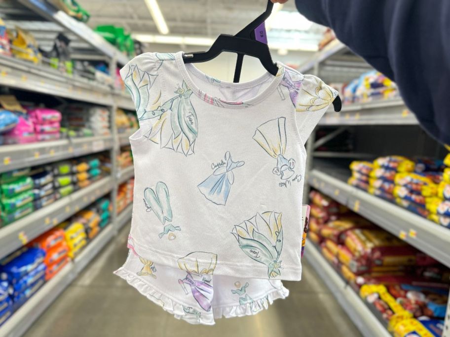 Walmart Girl's PJs Disney Princess