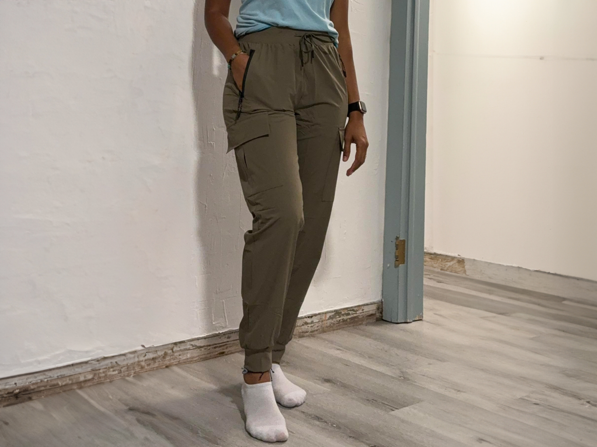 Women's Cargo Athletic Pants 