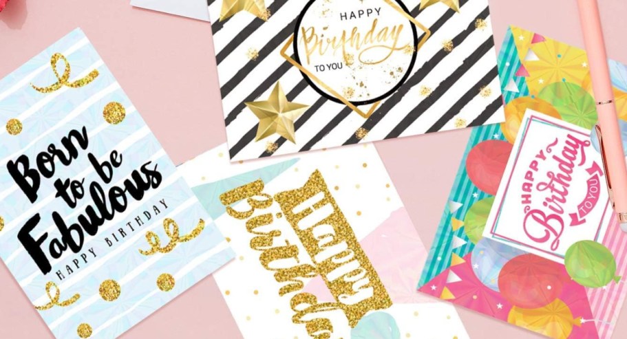 Birthday Cards 24-Pack Just $5.99 on Amazon