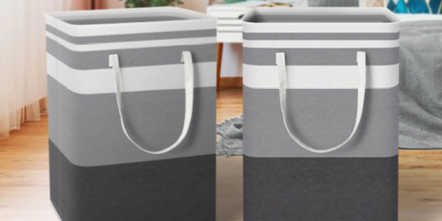 Collapsible Laundry Basket 2-Pack Just $12.78 Shipped for Prime Members