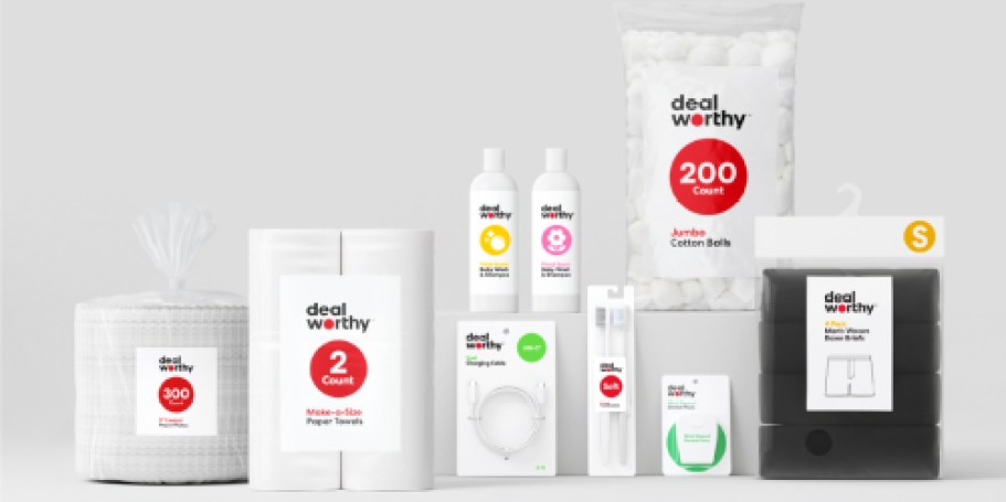 Target Launching New Brand Called Dealworthy – Offers Low Prices on Everyday Basics