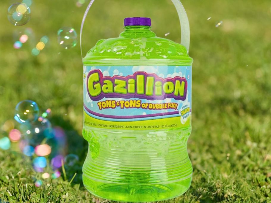 Gazillion Bubbles Solution 4-Liter Bottle Just $5.86 on Walmart.online (Reg. $20)