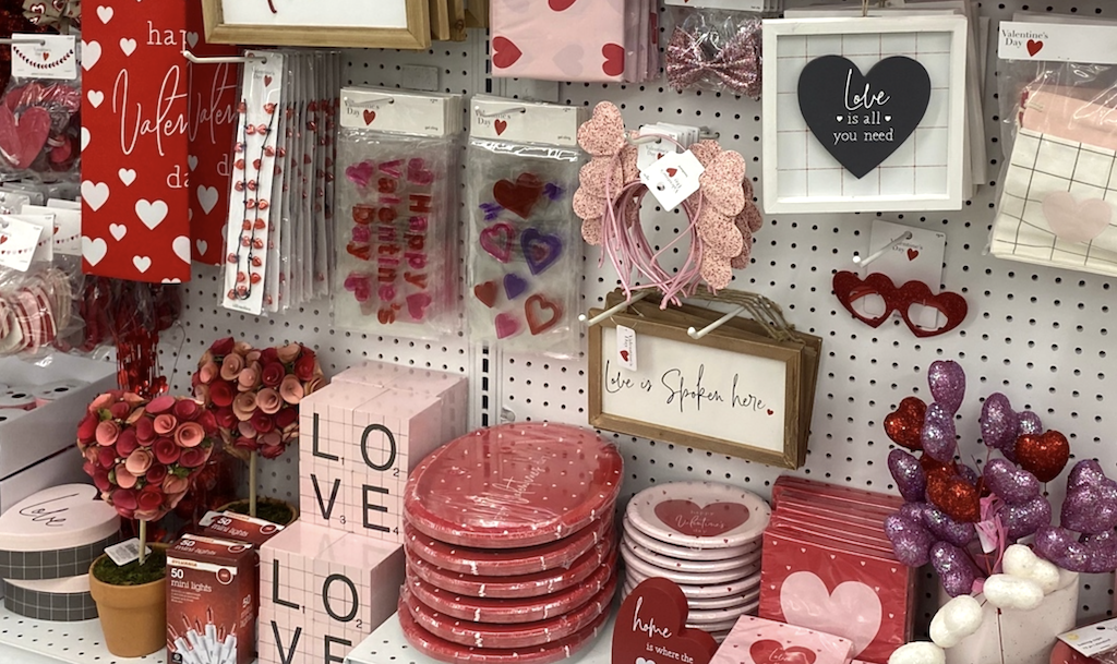 JOANN Valentine items in-store 