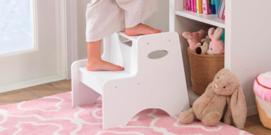 KidKraft Wooden Two-Step Children’s Stool Only $20 on Amazon (Reg. $53)