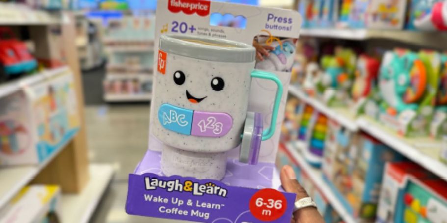 Fisher-Price Laugh & Learn Coffee Mug Only $7 on Target.online + More!