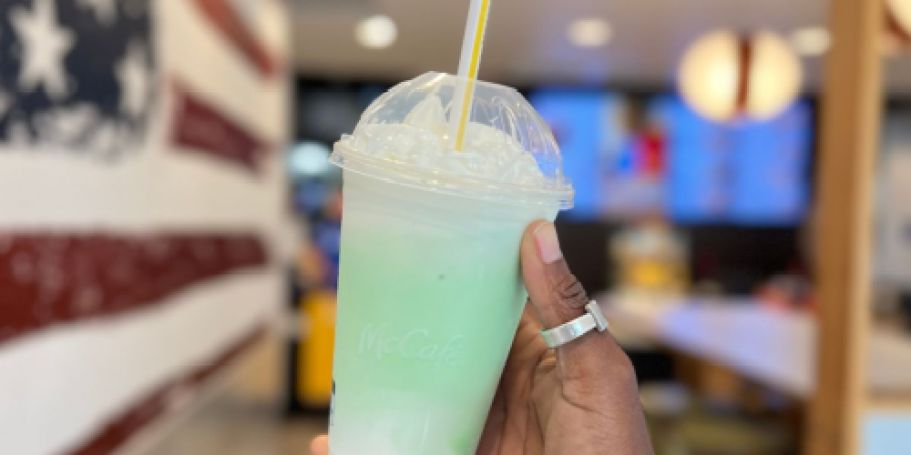 McDonald’s Shamrock Shake & OREO McFlurry are Back for a Limited Time!