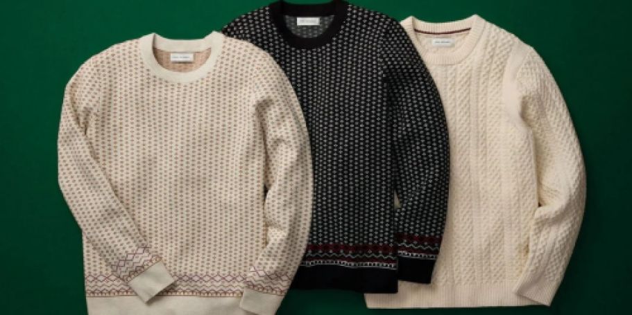 *HOT* Free Assembly Men’s Clothing Sale on Walmart.online = Sweaters UNDER $10!