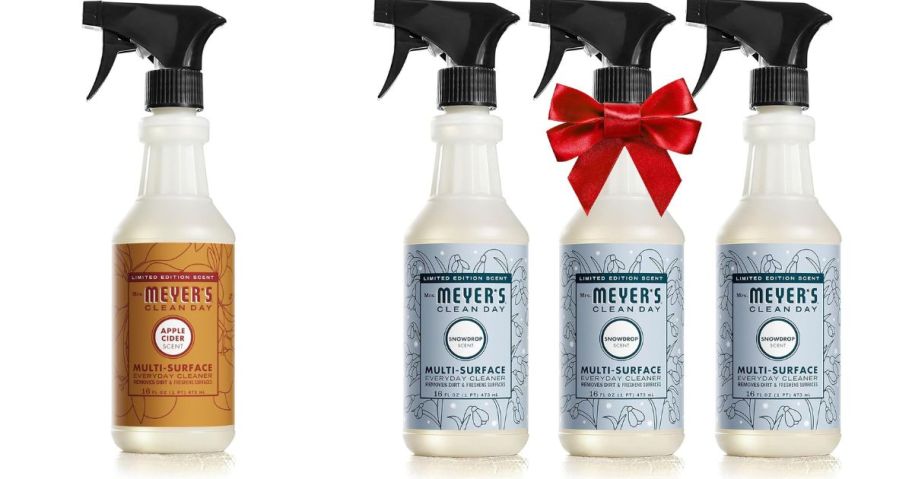 Mrs. Meyer's Clean Day All-Purpose Cleaner Spray stock images