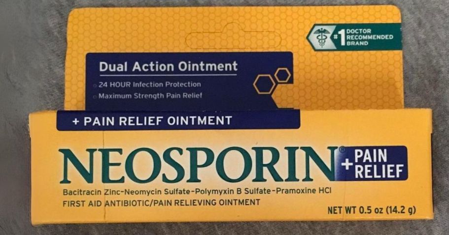 Neosporin + Pain Relief Ointment Only $3.49 Shipped on Amazon (Reg. $8)