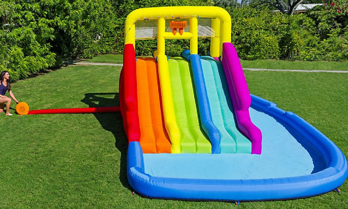 Inflatable Kids Backyard Water Park w/ 3 Slides & Pool Just $299.96 on Sam’sClub.online