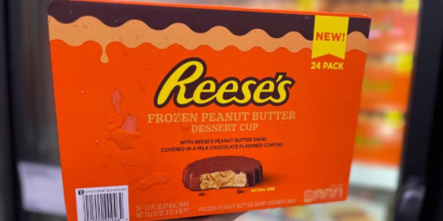 Reese’s Frozen Peanut Butter Cups 24-Count Box Just $14.98 at Sam’s Club (Reg. $20)