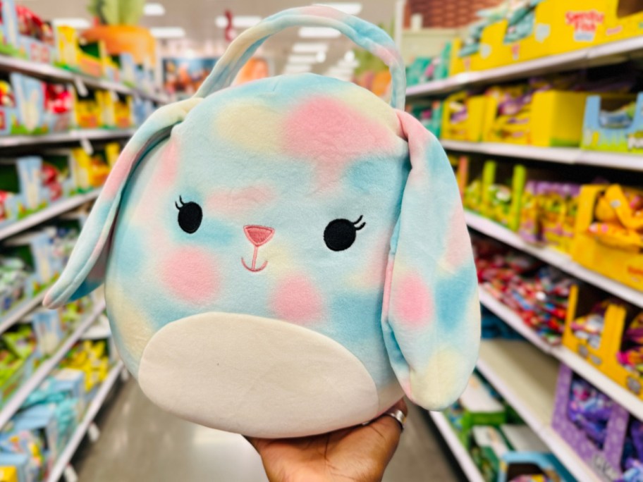 tie dye bunny easter basket