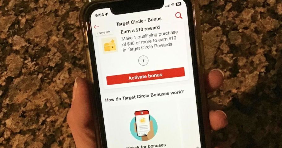 Check Your Account for NEW Target Circle Bonus Offers