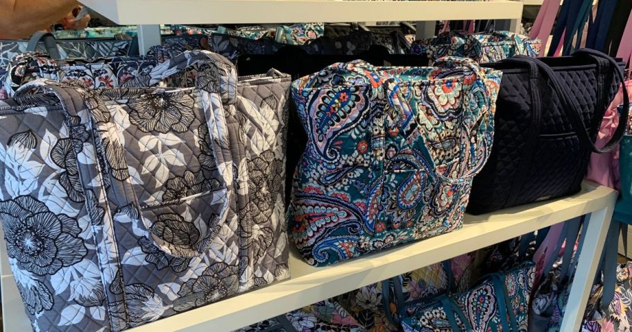 Up to 85% Off Vera Bradley Online Outlet | Tote Bags from $15 (Reg. $75)