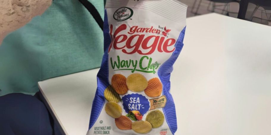 Sensible Portions Veggie Wavy Chips 24-Pack Only $10.25 on Amazon | Just 42¢ per Bag