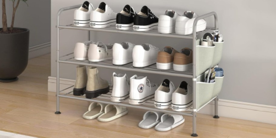 Shoe Rack 3-Tier Just $12.49 on Amazon (Reg. $25)