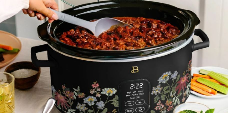 Beautiful by Drew Barrymore 6-Quart Slow Cooker Just $49.96 Shipped on Walmart.online (Reg. $70)