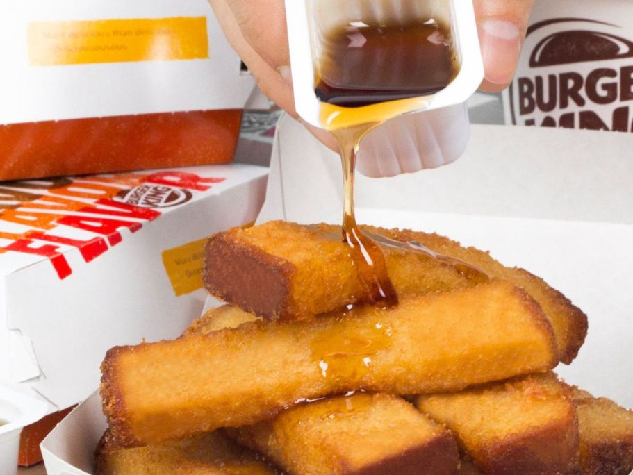 FREE Burger King French Toast Sticks w/ $1 Purchase (+ More Daily Freebies This Week)