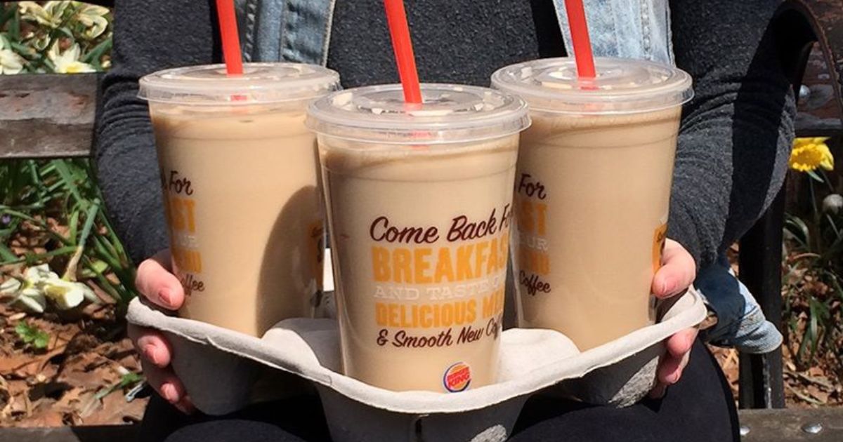 FREE Burger King Iced Coffee w/ $1 Purchase (+ More Daily Breakfast Freebies This Week)