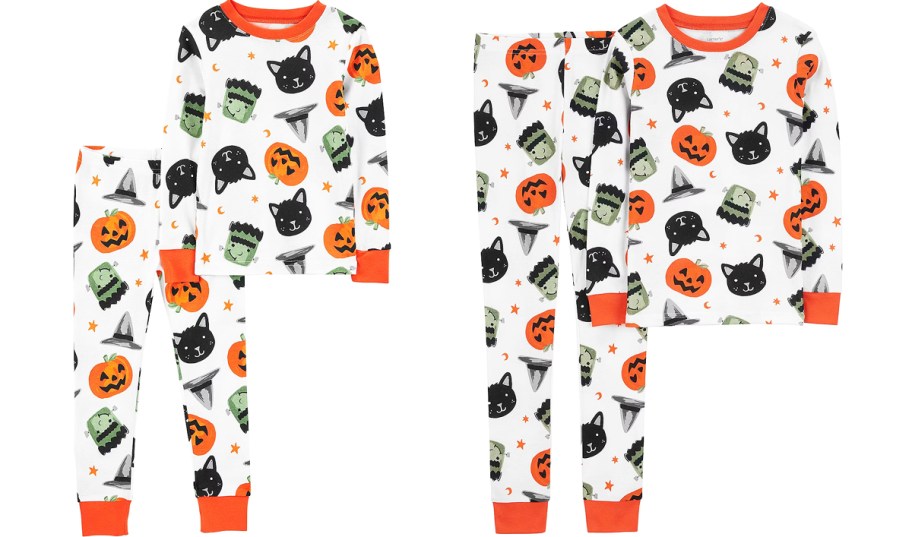 halloween pajamas 2-piece sets