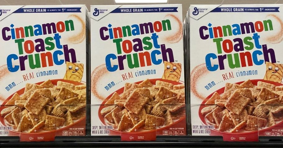 Cinnamon Toast Crunch Cereal Box Just $1.49 on Amazon