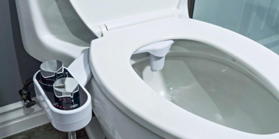 Clear Rear Bidet Attachment Just $33.99 on Amazon (Reg. $52) | Installs in 15 Minutes