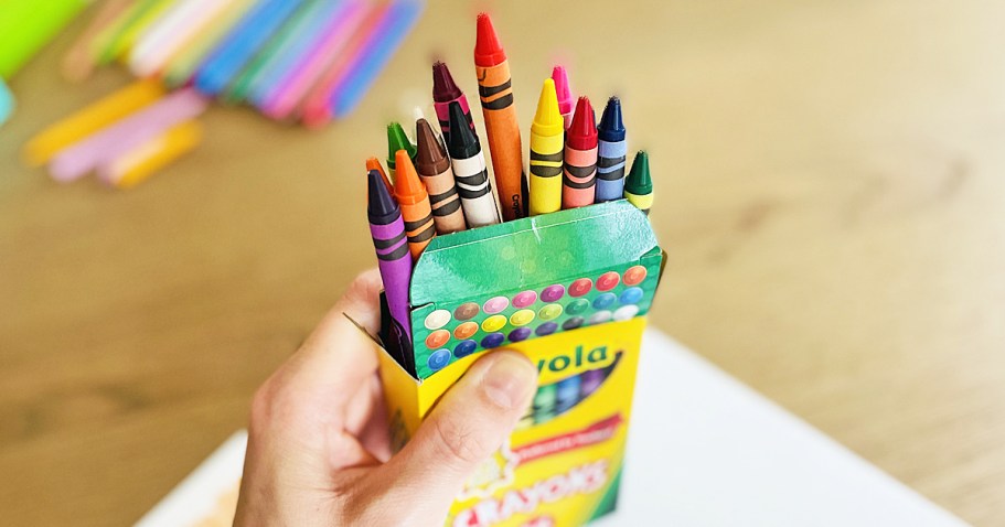 Crayola One Million Crayons Giveaway (Build Your Own Box of 32 Crayons!)