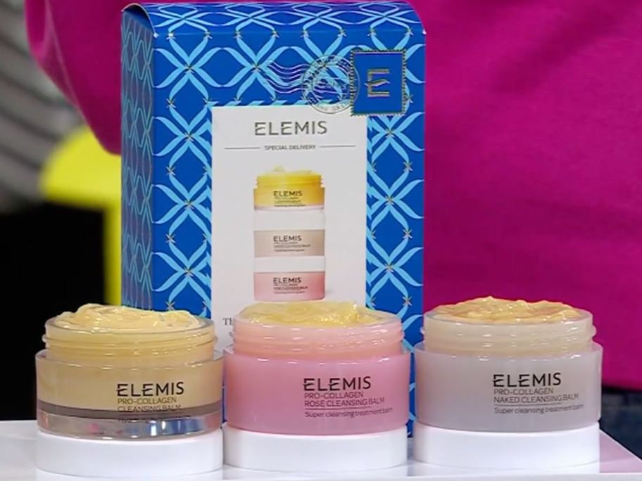 3 Jars of Elemis Cleansing Balm