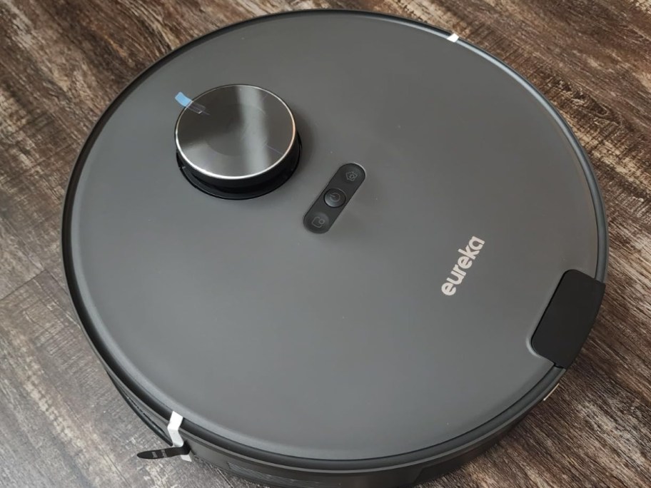 Eureka robo vacuum on the floor
