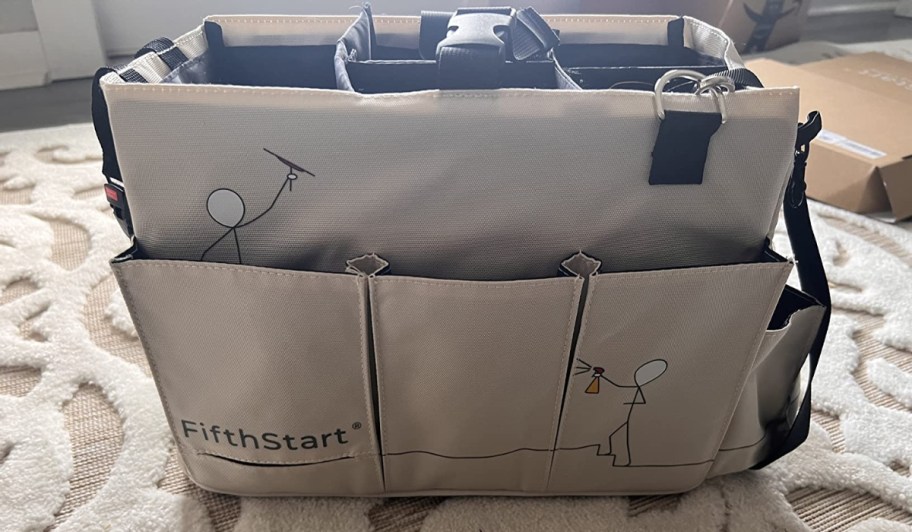 FifthStart Wearable Cleaning Caddy in beige