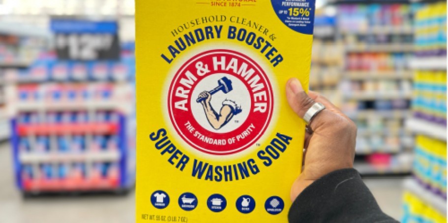 Arm & Hammer Super Washing Soda ONLY $3.99 Shipped on Amazon (Reg. $9)