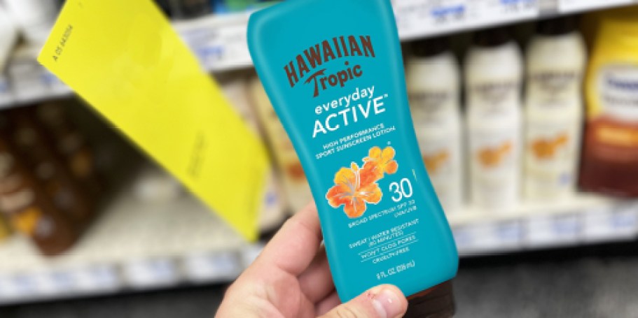 Hawaiian Tropic Sunscreen 2-Pack Just $9.50 Shipped on Amazon (ONLY $4.75 Each!)