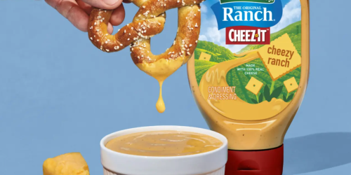 Cheez-It Fans! Try the NEW Hidden Valley Cheezy Ranch Dressing (onlineing Soon)