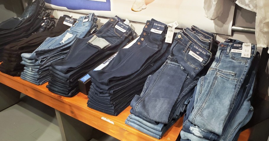 Hollister Jeans from $15.97 (Regularly $50) | More Styles Added!