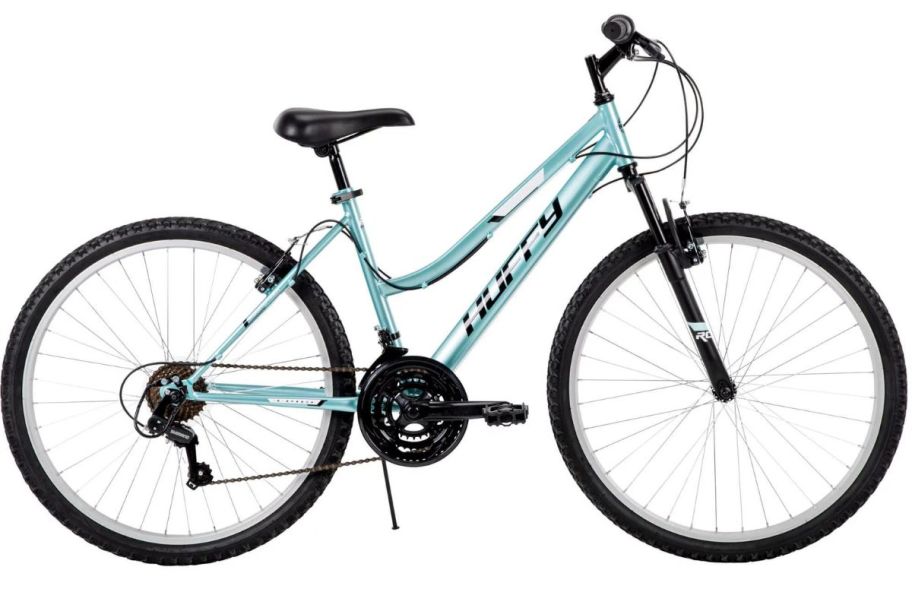 A women's bike in mint