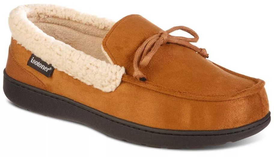 Isotoner Men's Microsuede Slipper