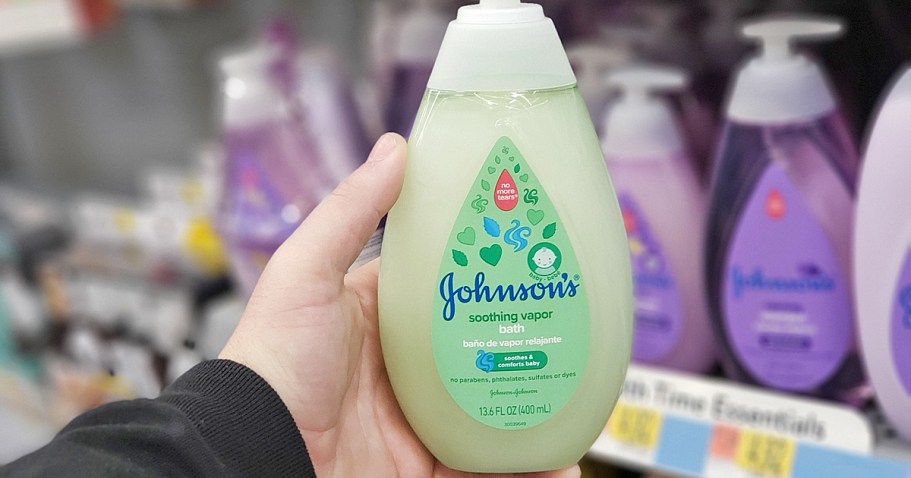 Johnson’s Baby Vapor Bath 3-Pack Just $8 Shipped on Amazon (Reg. $18) & More