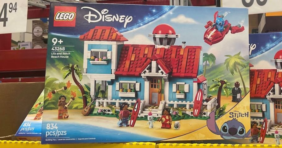 *New* LEGO Disney Lilo & Stitch Beach House Only $64.95 on SamsClub.online (Reg $90)