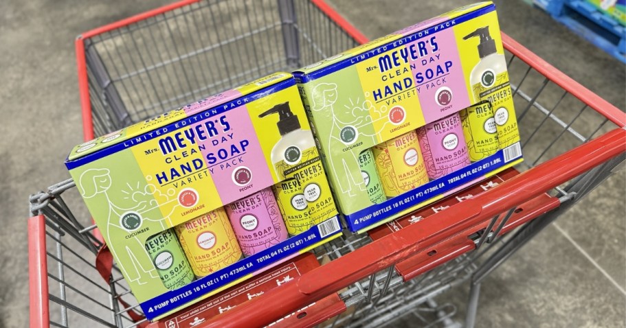Mrs. Meyer’s Hand Soap 4-Pack w/ Limited-Edition Scent Only $17.99 at Costco
